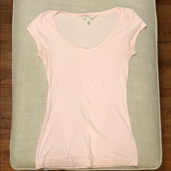 Banana Republic Baby Pink Tee - Picture 1 of 6